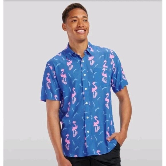 Tipsy Elves Men's XL Men's Board of Paradise Hawaiian Shirt - Picture 1 of 7